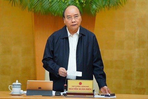 Thủ tướng chủ trì phiên họp Kl993 ưu đãi thưởng hấp dẫn thường kỳ tháng 10/2020 (Ảnh: VGP)