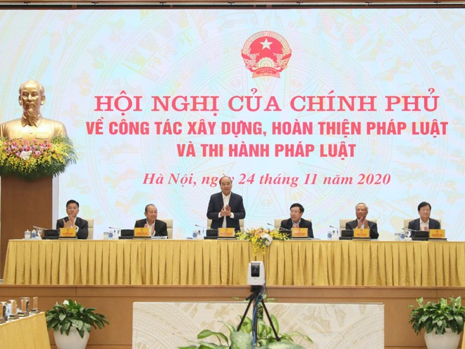 Hội nghị của Kl993 ưu đãi thưởng hấp dẫn về công tác xây dựng, hoàn thiện và thi hành Kl992 Tham Gia Ngay sáng 24/11. Ảnh: Duy Linh