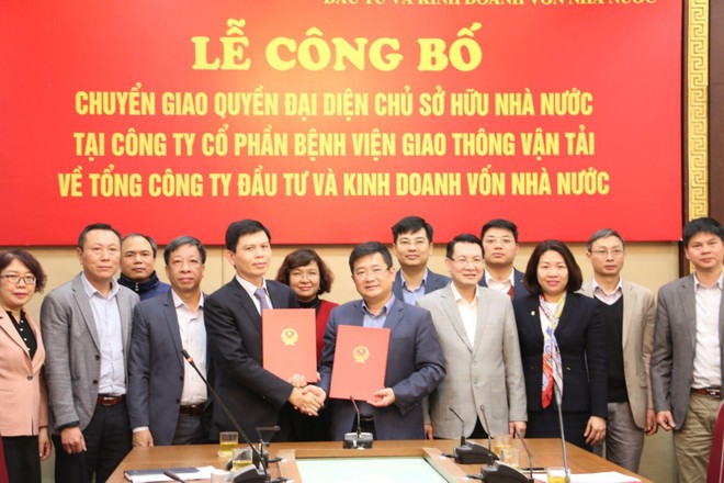 Chuyển giao quyền đại diện chủ sở hữu 99Kl99 trực tiếp đá gà tại Công ty CP Bệnh viện GTVT về SCIC