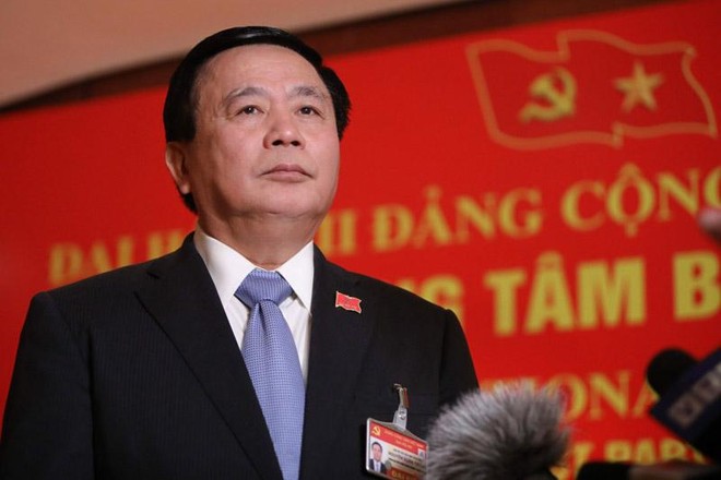Bí thư Trung ương Đảng, Giám đốc Học viện Kl991.com tải ứng dụng quốc gia Hồ Chí Minh, Chủ tịch Hội đồng lý luận Trung ương, ông Nguyễn Xuân Thắng. Ảnh QĐ