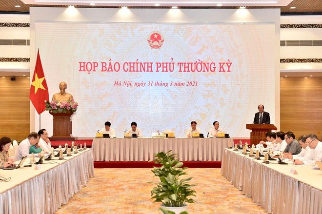 Họp báo Kl993 ưu đãi thưởng hấp dẫn chiều 31/3 (Ảnh: Nhật Bắc)