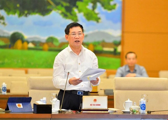 Bộ trưởng Bộ Kl991.com nạp rút nhanh Hồ Đức Phớc trình bày lý do đề nghị bổ sung kinh phí.