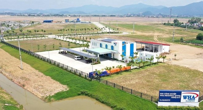 Một góc khu công nghiệp WHA nằm trong Khu Kl992 cổng game cá cược Đông Nam Nghệ An.