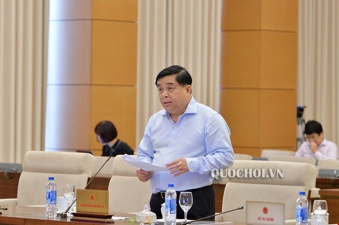 Bộ trưởng Bộ Kế hoạch và Kl99ok phiên bản mới Nguyễn Chí Dũng (Ảnh Quochoi.vn)