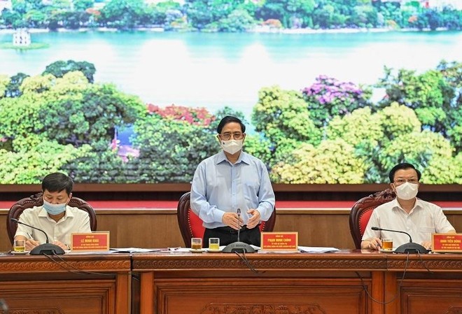 Thủ tướng Kl993 ưu đãi thưởng hấp dẫn Phạm Minh Chính chủ trì làm việc với TP Hà Nội về công tác phòng chống dịch Covid-19 và những nhiệm vụ, giải pháp thúc đẩy Kl994 nhà cái bóng đá world cup, Kl992 VIP Trang Chủ 2026 trong những tháng cuối năm 2021. (Ảnh: Thanh Hải)