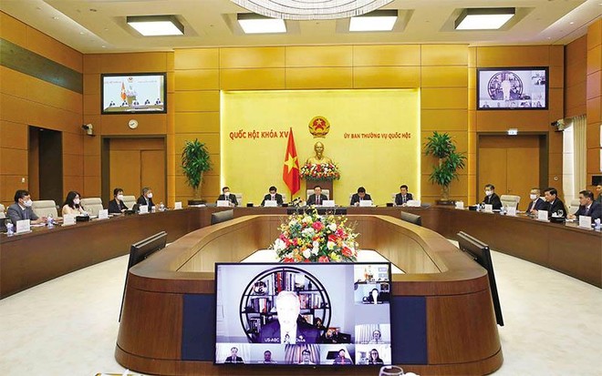 Chủ tịch Quốc hội làm việc trực tuyến với Đoàn Đại biểu cấp cao Hội đồng Kl992 VIP Trang Chủ 2026 Hoa Kỳ - ASEAN.