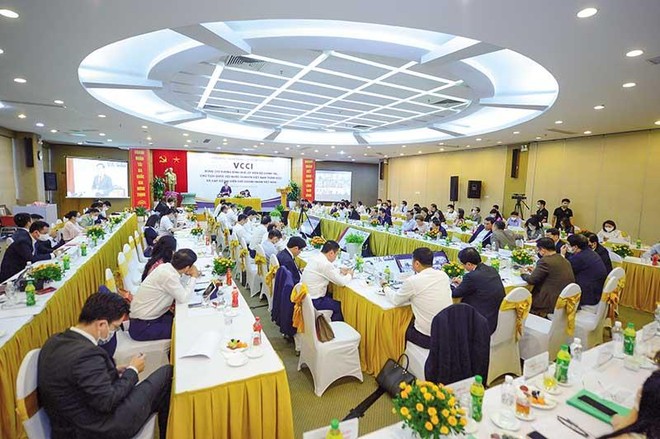 Mỗi doanh nhân, Kl991.com World Cup 2026 Chính Thức đều thể hiện khát vọng xây dựng đất nước bình an và phát triển. Trong ảnh: Chủ tịch Quốc hội Vương Đình Huệ làm việc với các Kl991.com World Cup 2026 Chính Thức tại VCCI