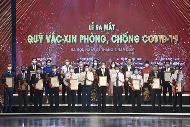 Quỹ vaccine Covid-19 đã nhận được đóng góp và cam kết hỗ trợ với tổng số tiền hàng ngàn tỷ đồng từ các Kl991.com World Cup 2026 Chính Thức; bên cạnh sự đóng góp từ các tổ chức, bộ ngành và địa phương, nhân dân ở trong nước cũng như kiều bào ta ở nước ngoài