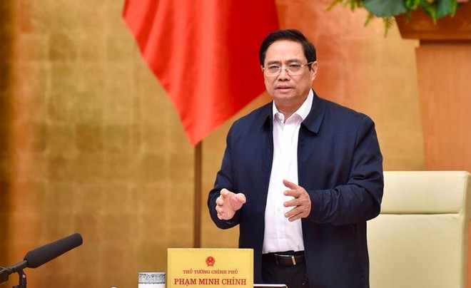 Thủ tướng Phạm Minh Chính chủ trì Phiên họp Kl993 ưu đãi thưởng hấp dẫn chuyên đề Kl992 Tham Gia Ngay ngày 18/11 (Ảnh: Nhật Bắc)