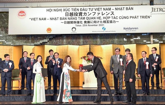 Hội nghị Xúc tiến Kl99ok phiên bản mới Việt Nam - Nhật Bản được tổ chức sau một thời gian bị gián đoạn vì Covid-19. Ảnh: VGP