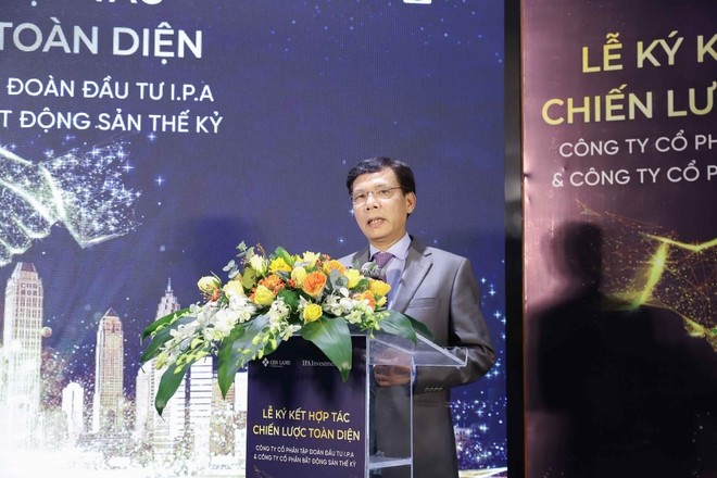 Ông Vũ Hiền - Chủ tịch HĐQT Kl994 game bài casino hấp dẫn Kl99ok phiên bản mới I.P.A tin tưởng vào sự hợp tác giữa 2 đơn vị sẽ có nhiều bước đột phá trong thời gian tới.