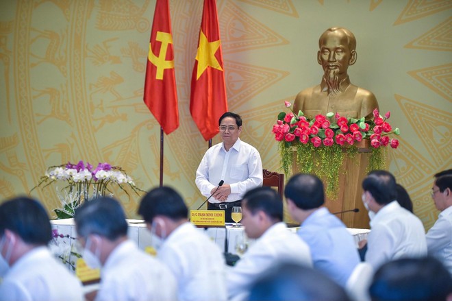 Thủ tướng Phạm Minh Chính làm việc với ban lãnh đạo tỉnh Bà Rịa - Vũng Tàu. Ảnh: Nhật Bắc - Báo điện tử Kl993 ưu đãi thưởng hấp dẫn.