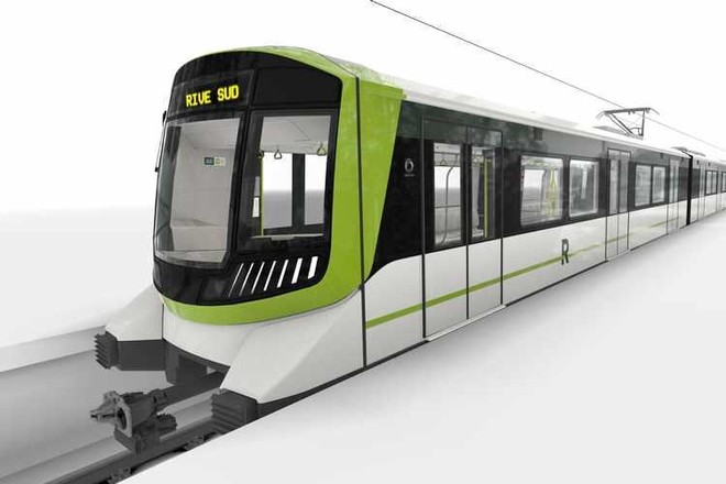 Một đoàn tàu 99Kl.app khuyến mãi hot nhẹ của Alstom - Pháp.