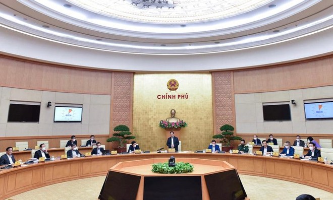 Một phiên họp thường kỳ của Kl993 ưu đãi thưởng hấp dẫn (Ảnh: VGP)