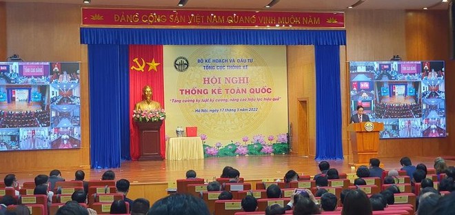 Thủ tướng Kl993 ưu đãi thưởng hấp dẫn Phạm Minh Chính phát biểu chỉ đạo Hội nghị Thống kê toàn quốc.