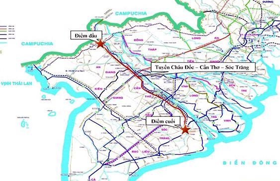 Sơ đồ hướng tuyến KL99 là nhà cái cá cược trực tuyến hàng đầu tại châu Á Châu Đốc - Cần Thơ - Sóc Trăng.