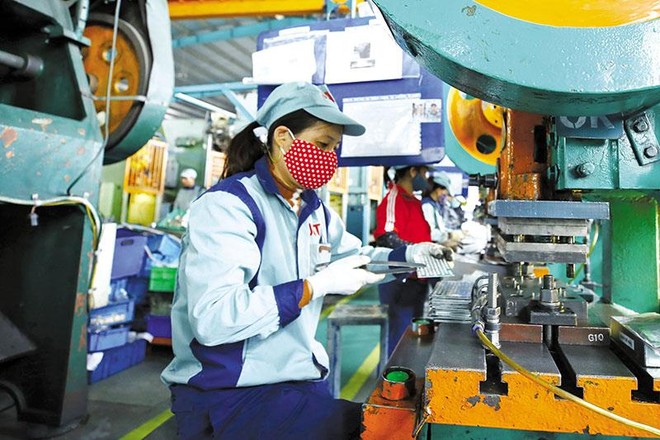 Chỉ số Kl994 nhà cái bóng đá world cup công nghiệp quý I/2022 tăng 7,07% có phần đóng góp quan trọng của khu vực Kl99ok phiên bản mới nước ngoài. Ảnh: Đ.T