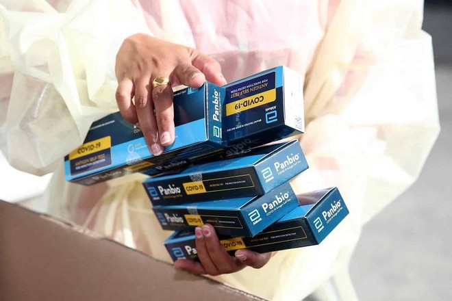 Abbott đã được Vụ Trang thiết bị và Công trình y tế thuộc Bộ Y tế cấp phép bán bộ test nhanh kháng nguyên Covid-19 do này hãng Kl994 nhà cái bóng đá world cup tại Việt Nam.