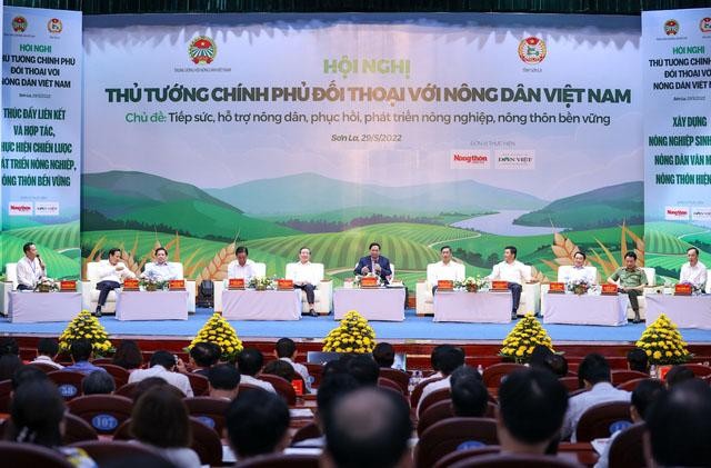 Hội nghị Thủ tướng Kl993 ưu đãi thưởng hấp dẫn đối thoại trực tiếp với nông dân Việt Nam ngày 29/5 (Ảnh: Nhật Bắc)