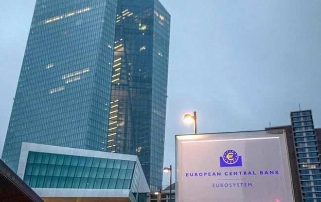 Trụ sở Link Vào Nhà Cái KL99 COM Tặng +199k Trung ương châu Âu (ECB) tại Frankfurt, Đức. Ảnh: AFP