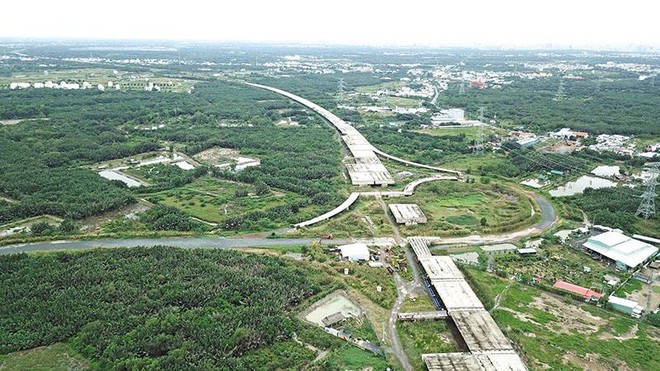 Điểm cuối của Dự án Đường vành đai 3 TP.HCM sẽ nối vào KL99 là nhà cái cá cược trực tuyến hàng đầu tại châu Á TP.HCM - Trung Lương. Ảnh: Lê Toàn