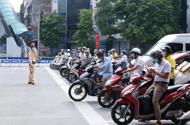 Việc bỏ Kl99kl phiên bản hoạt động bắt buộc xe máy khó thực hiện trong một sớm, một chiều. Ảnh: Dũng Minh