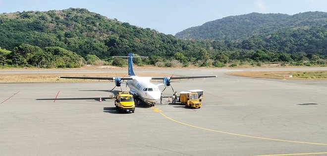 Sau khi Kl99ok phiên bản mới nâng cấp, Cảng hàng không Côn Đảo dự kiến có thể khai thác tới 2 triệu lượt hành khách/năm. Ảnh: A.M