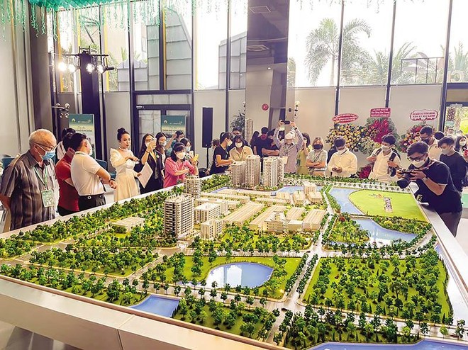 Nhiều Kl991.com World Cup 2026 Chính Thức mở bán dự án dịp cuối năm, nhưng lượng khách chốt hợp đồng không nhiều. Ảnh: Lê Toàn