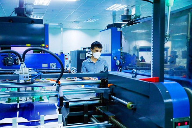 Ngành công nghiệp chế biến, chế tạo tiếp tục là động lực tăng trưởng của toàn nền Kl992 cổng game cá cược. Ảnh: Đ.T