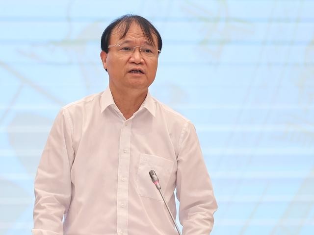 Thứ trưởng Bộ Công Thương Đỗ Thắng Hải. (Ảnh: Nhật Bắc)