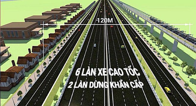 Phối cảnh Dự án Kl99ok phiên bản mới xây dựng đường Vành đai 4 - Vùng Thủ đô Hà Nội
