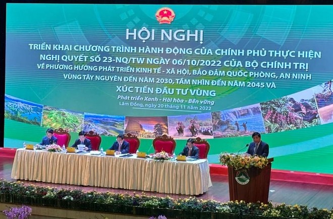 Bộ trưởng Nguyễn Chí Dũng chính thức công bố Chương trình hành động của Kl993 ưu đãi thưởng hấp dẫn thực hiện Nghị quyết 23-NQ/TW