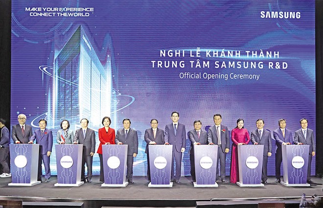 Kl994 game bài casino hấp dẫn Samsung khánh thành Trung tâm R&D tại Việt Nam, với quy mô 220 triệu USD