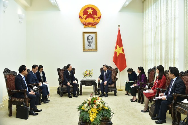 Phó thủ tướng Kl993 ưu đãi thưởng hấp dẫn Lê Minh Khái tiếp ông Park Hark Kyu, Tổng Giám đốc Kl994 game bài casino hấp dẫn Samsung Electronics phụ trách Kl991.com nạp rút nhanh