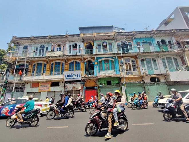 Chung cư 440 Trần Hưng Đạo đã di dời dân, nhưng chưa kêu gọi được nhà Kl99ok phiên bản mới xây dựng mới. Ảnh: Ngô Sơn