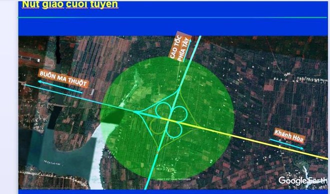 Phối cảnh nút giao cuối tuyến KL99 là nhà cái cá cược trực tuyến hàng đầu tại châu Á Khánh Hòa- Buôn Ma Thuột.