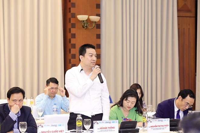 Ông Hồ Đức Thắng, Giám đốc Trung tâm Thông tin (CMSC) phát biểu tại Diễn đàn Tái định vị Kl991.com World Cup 2026 Chính Thức để phát triển bền vững