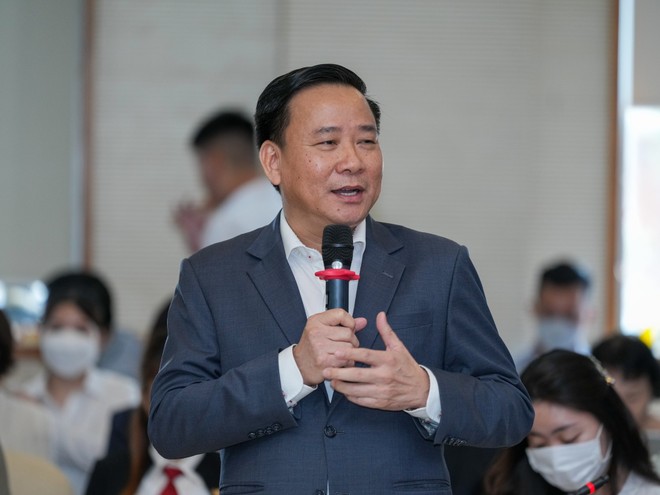 Ông Trần Quốc Dũng cho biết Hưng Thịnh sẵn sàng bán mà không có Kl99 nổ hũ với mong muốn lớn nhất là có sản phẩm đáp ứng nhu cầu thực tế của khách hàng, để khách hàng xem xét, đồng ý xuống tiền.