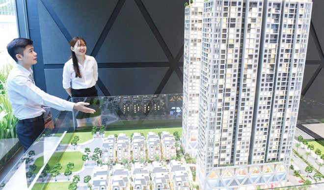 Thị trường địa ốc đang đón nhận nhiều thông tin tích cực. Ảnh: Dũng Minh 