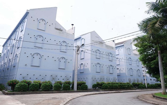 Nhà nuôi yến mà Vina Yến đã Kl99ok phiên bản mới xây dựng tại Khu công nghiệp Việt Phát.