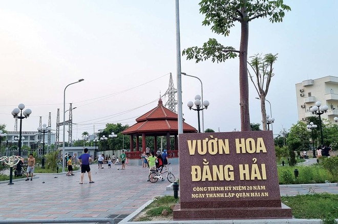 Kl99kl ưu đãi độc quyền quận Hải An ngày càng hoàn thiện, xứng đáng là một trong 3 trung tâm đô thị mới của Hải Phòng ảnh: thanh tân