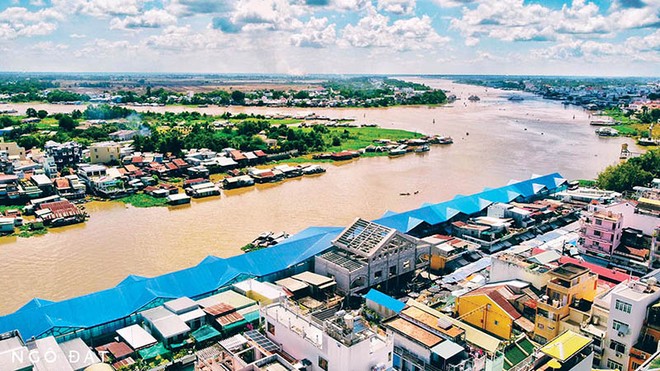 Dự án cải thiện cơ sở Kl99kl ưu đãi độc quyền thích ứng với biến đổi khí hậu TP. Châu Đốc là 1 trong số 4 dự án sử dụng nguồn vốn ODA do UBND tỉnh An Giang đề xuất