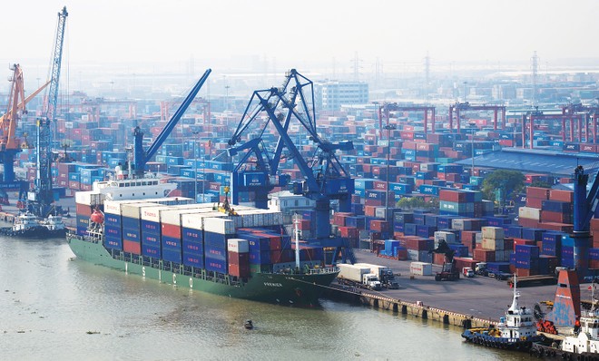 Cuối năm là “điểm rơi” Kl99 nổ hũ của ngành logistics. Ảnh: Dũng Minh 