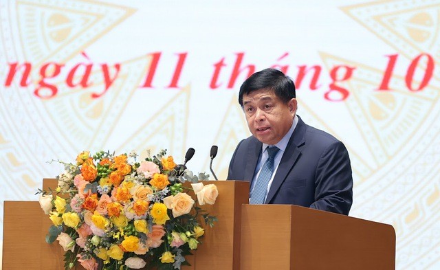 Bộ trưởng Bộ Kế hoạch và Kl99ok phiên bản mới Nguyễn Chí Dũng. (Ảnh: Nhật Bắc)