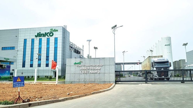 Nhiều dự án tại KCN Sông Khoai, Jinko Solar tiếp tục Kl99ok phiên bản mới mở rộng hoạt động. Ảnh: Thanh Tân 
