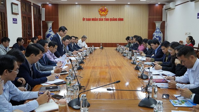 Lãnh đạo tỉnh Quảng Bình trao đổi với các đại diện xúc tiến Kl99ok phiên bản mới của Việt Nam tại nước ngoài