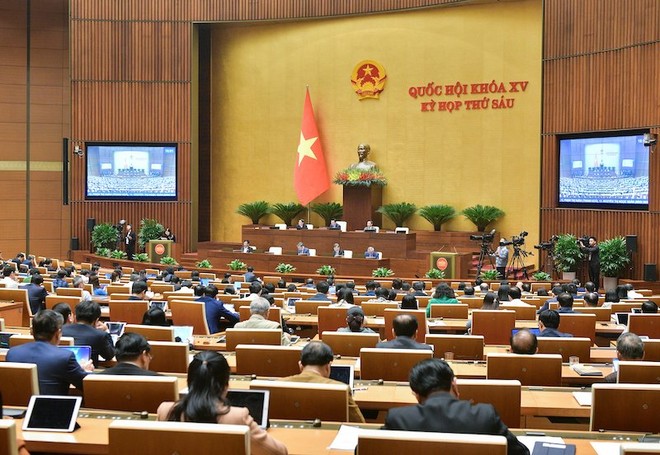 Sáng 21/11, Quốc hội nghe các báo cáo về công tác tư pháp.