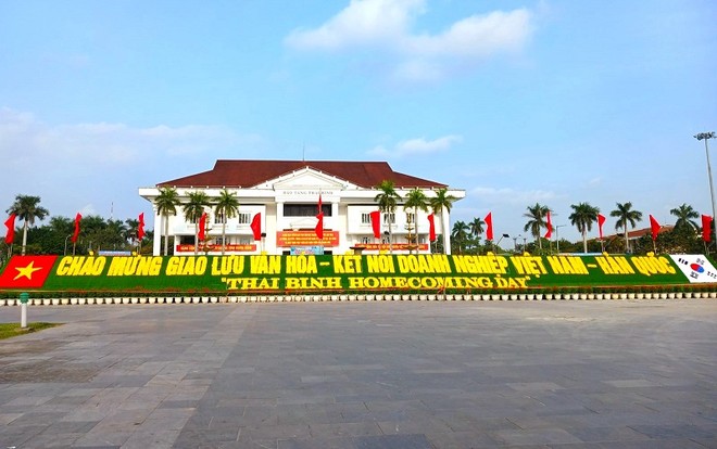 TP. Thái Bình chỉnh trang chào đón sự kiện lớn của tỉnh.
