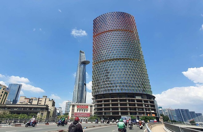 Tòa nhà Saigon One Tower, một trong những Web Tổng Nhà Cái 99Kl99 Giải Trí Bậc Nhất liên quan đến Vạn Thịnh Phát. Ảnh: Lê Toàn