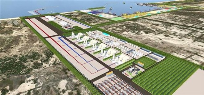Phối cảnh dự án Nhà máy Nhiệt điện Quảng Trị tại Khu Kl992 cổng game cá cược Đông Nam Quảng Trị